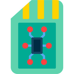 Memory Card Icon