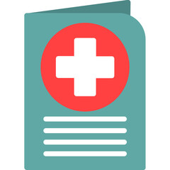 Obraz premium Health Passport Icon