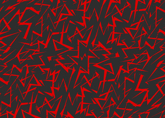 Abstract background with seamless rough lines pattern