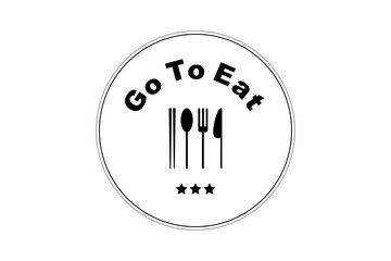 Go To Eatのイラスト(png)