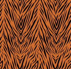 Seamless zebra pattern, animal print.