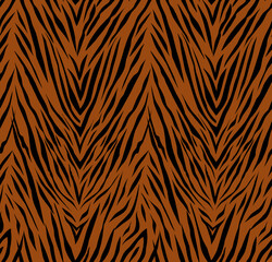 Seamless zebra pattern, animal print.