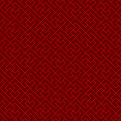 Background image seamless Chinese retro red window tracery pattern