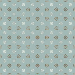 Background image seamless retro round flower pattern