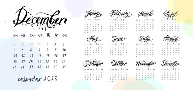 Desktop Calendar Design Sample Images – Browse 936 Stock Photos ...