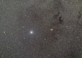 Stern Altair mit Tarzared, Sternbild Adler