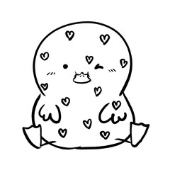 Duck in love