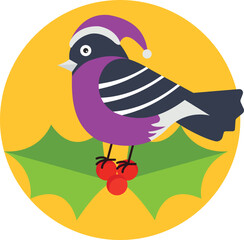 Robin Vector Icon which is suitable for commercial work and easily modify or edit it

