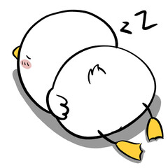 Sleepy Duck