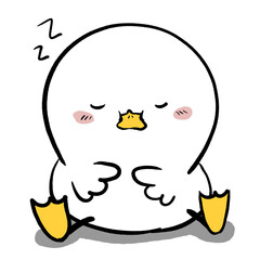 Sleepy Duck
