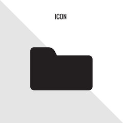 Folder vector icon illustration sign