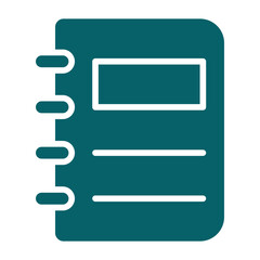 Obraz premium Book Icon Style