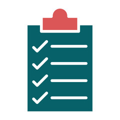 Obraz premium checklist Icon Style