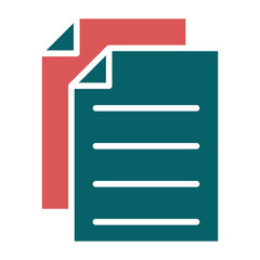 Obraz premium Documents Icon Style