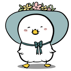 cute duck