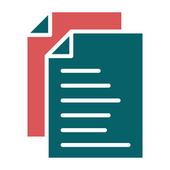 Obraz premium Files Icon Style