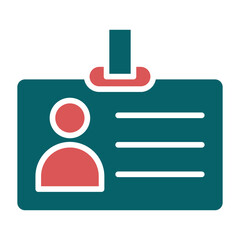 Id Card Icon Style