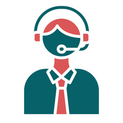 Telemarketer Icon Style