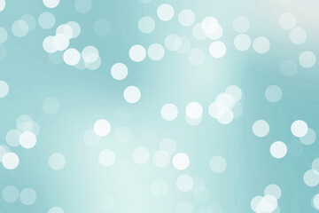 Blue Bokeh Background