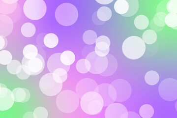 Rainbow Bokeh Background