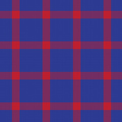 Red Minimal Plaid textured Seamless Pattern