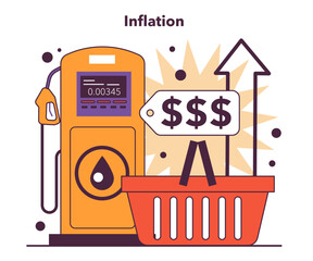 Recession effect. Inflation is a significant, widespread, and prolonged