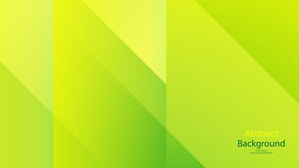 green and Yellow color background abstract art vector 