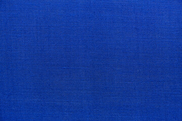 Abstract background, blue fabric texture.