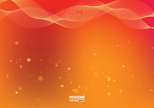 Abstract modern flowing line digital technology, particle wave,big data technology. design concept for background and wallpaper, banner backdrop, flyers, brochure, website landing. vector 
