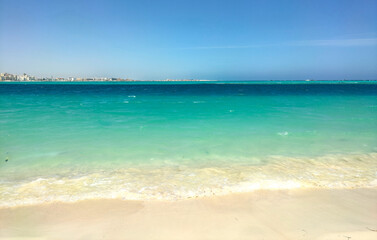 The sea in Marsa Matrouh Governorate, Egypt