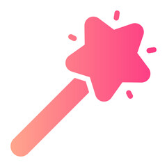 magic wand gradient icon