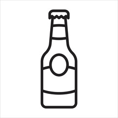beer icon simple design art