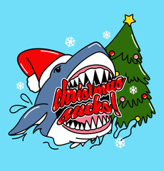 HUNGRY SHARK HATES CHRISTMAS