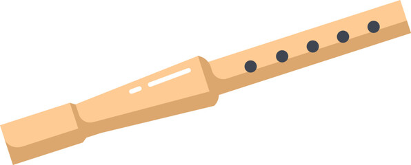 Pipe Musical Instrument Vector illustration