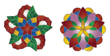 Pinoy Christmas Parol Lantern made of Capiz