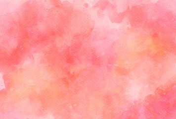 背景素材_水彩テクスチャ_ピンク