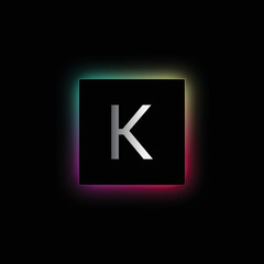 Fototapeta premium glow frame k