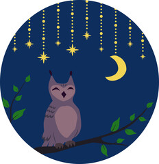 owl in the night