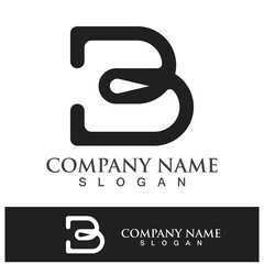 Creative B letter logo design