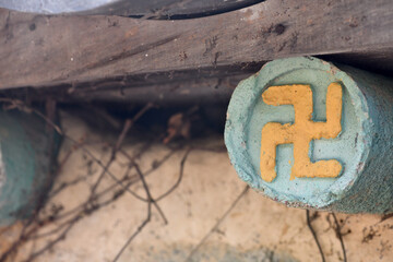 Deco Colorful Cultural Faith Traditional Temple