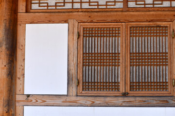 Korean Traditional Decorations with Art Traces and Retro