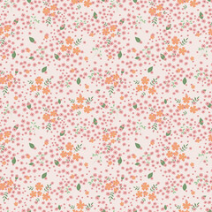 Abstract Floral Seamless Pattern, Flower Designs, Colorful Backround Pattern, Fabric Texture, Commercial Use
