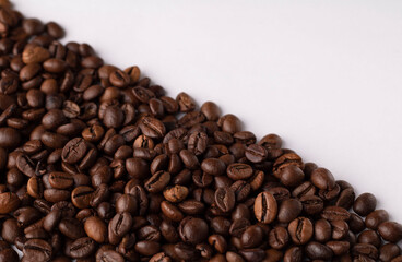 coffee beans lying on the table