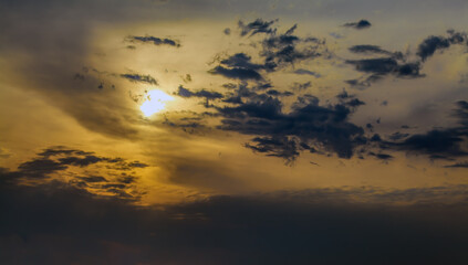 Clouds and Sunset