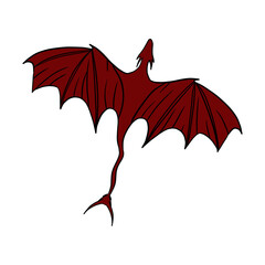 Red Flying Dragon