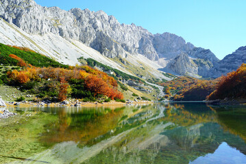 Fototapeta na wymiar Skrcko lake on the territory of Durmitor National Park, Montenegro