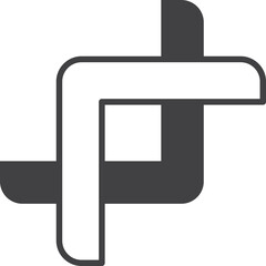 Magnification symbol illustration in minimal style