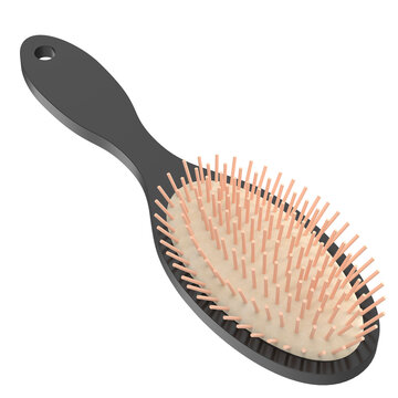 recommend clip art: 3d rendering illustration of a cushion pin brush
