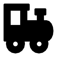 Steam Engine Vector Icon