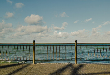 fence on the beach